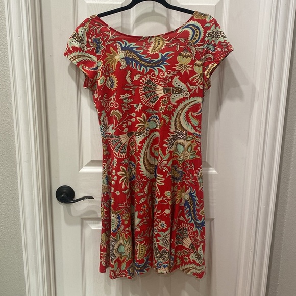 Red dress with Southwest Vibes - Picture 2 of 3